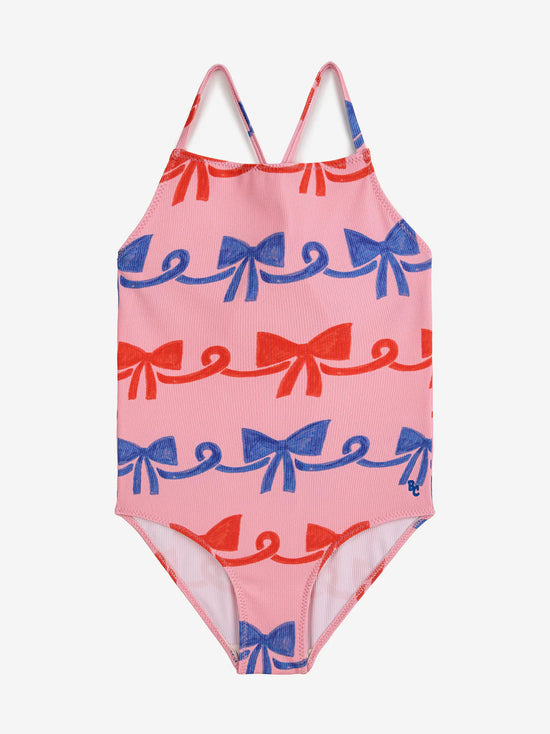 Bobo Choses Ribbon Bow All Over Swimsuit
