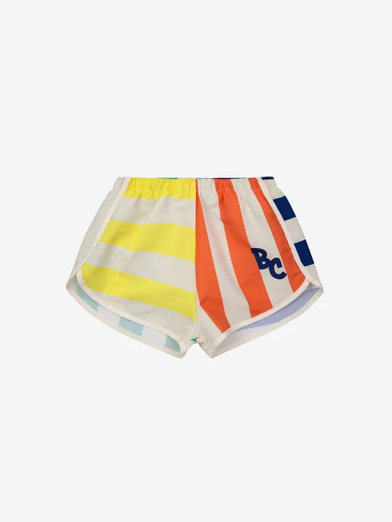 Bobo Choses Multicolor Stripes Swim Shorts
