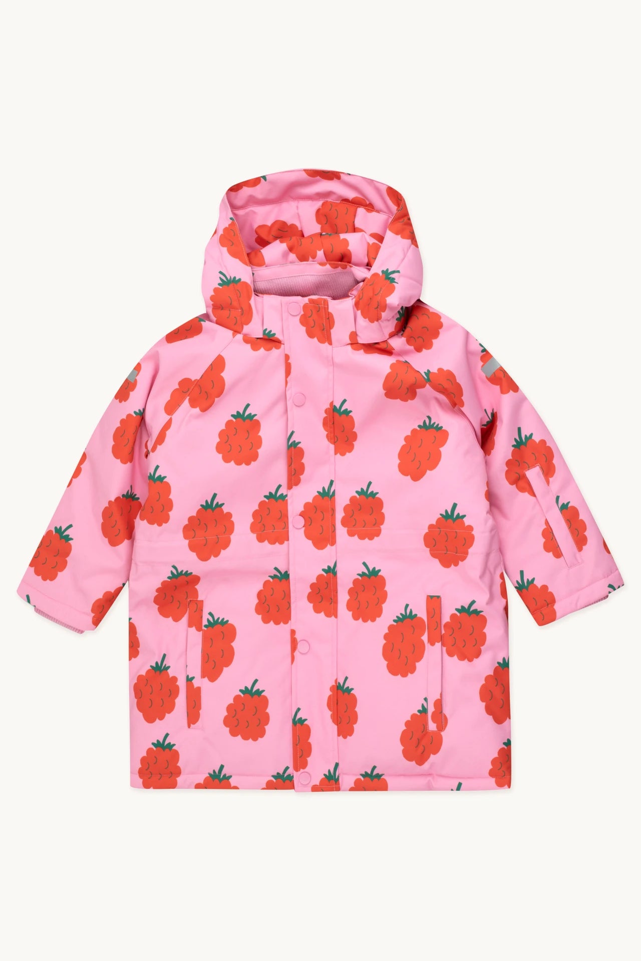 Tiny Cottons Raspberries Snow Jacket - Pink