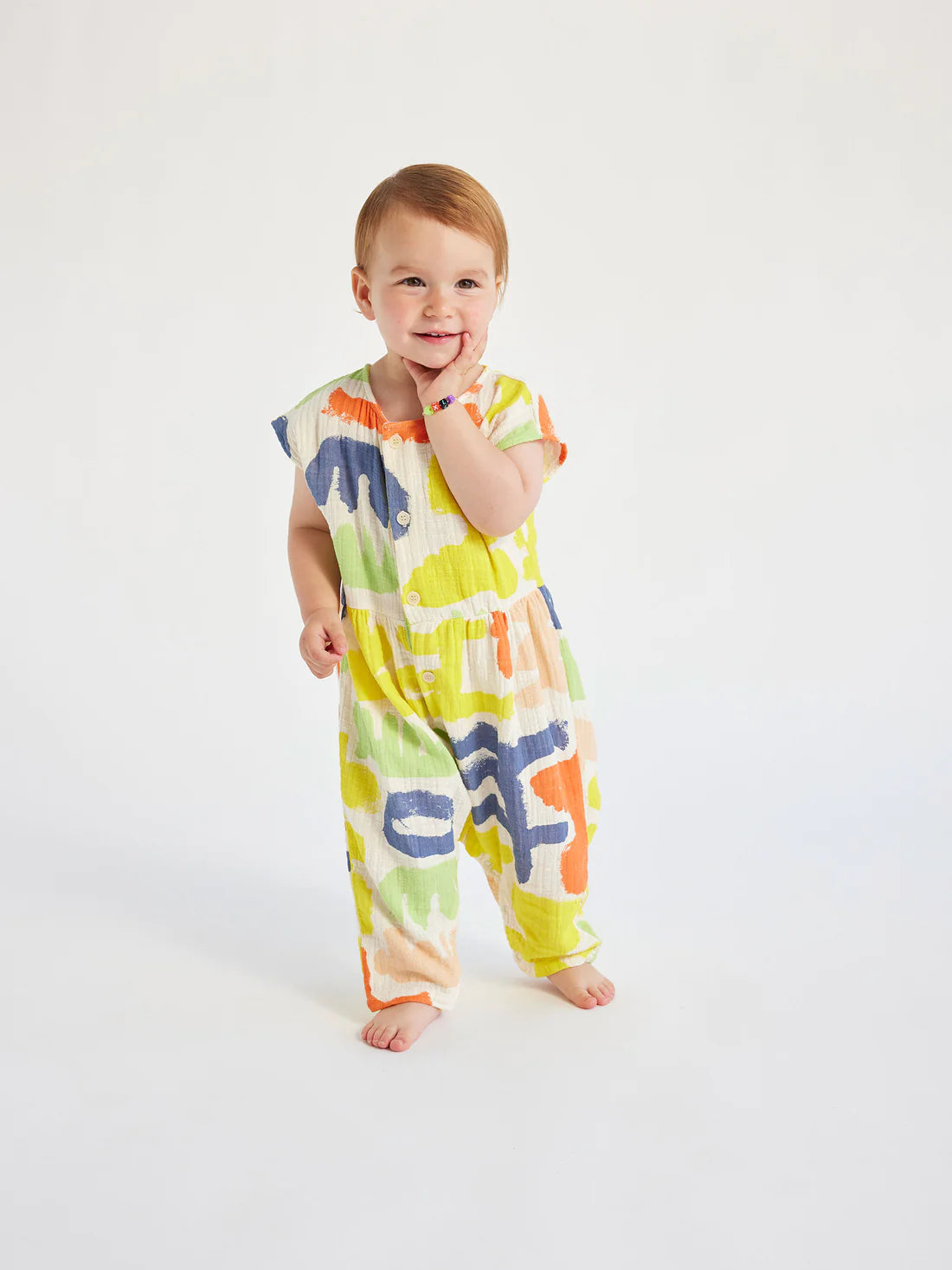 Bobo Choses Baby Carnival All Over Woven Overall