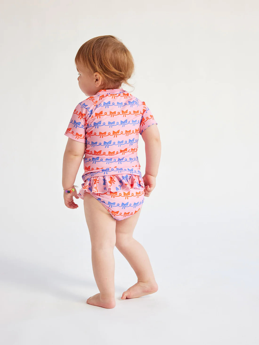 Bobo Choses Baby Ribbon Bow All Over Swim T-shirt