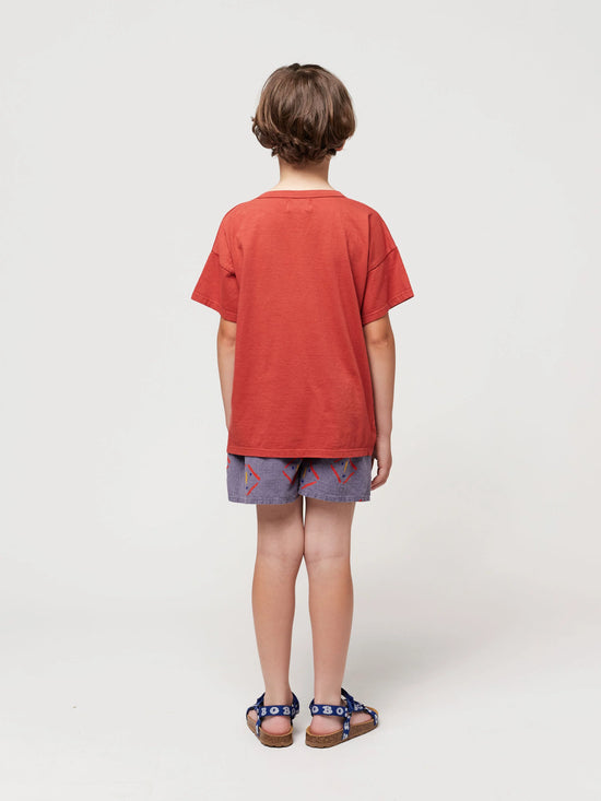 Bobo Choses Masks All Over Woven Shorts