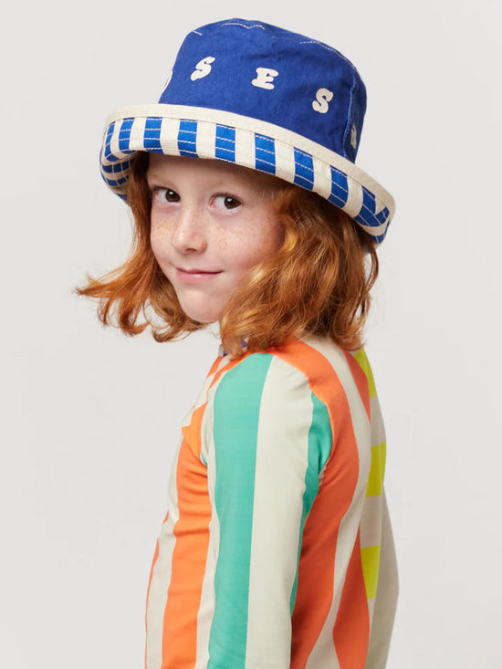 Bobo Choses Multicolor Stripes Reversible Hat