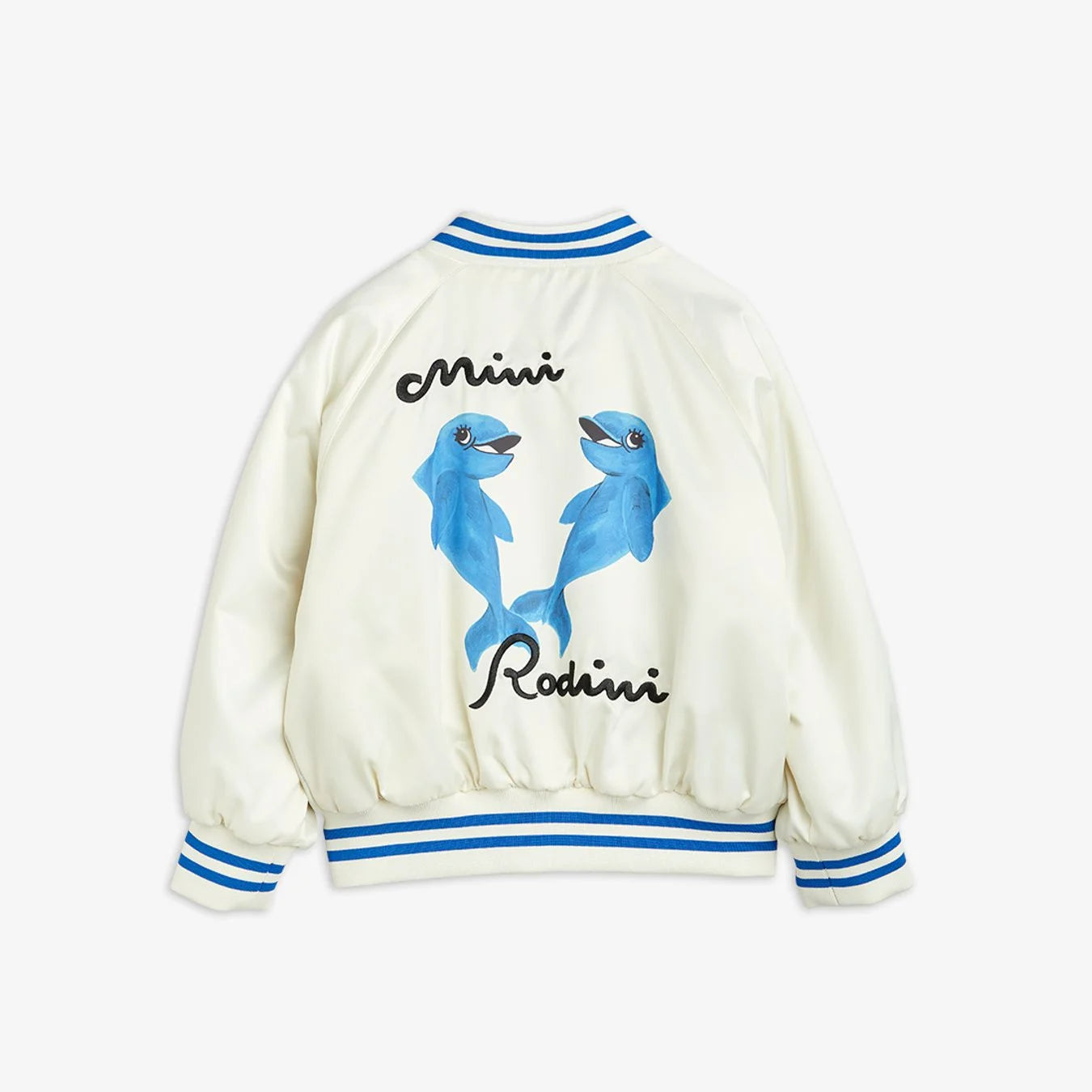 Mini Rodini Dolphins SP Lightweight Baseball Jacket