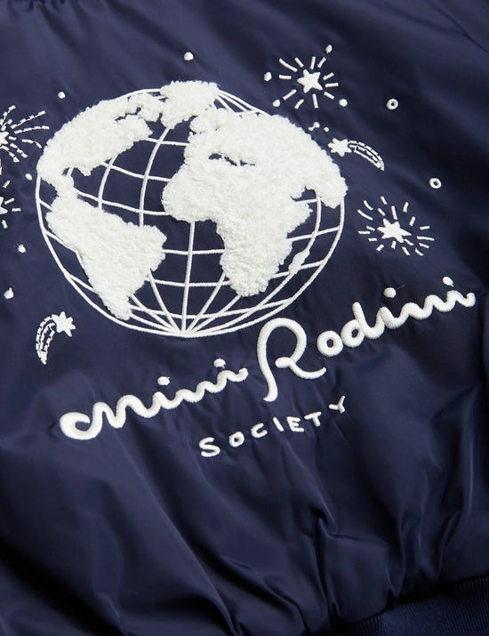 Mini Rodini Society Embroidered Jacket