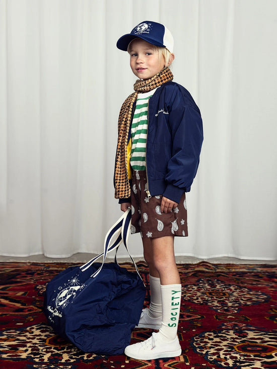 Mini Rodini Society Embroidered Jacket
