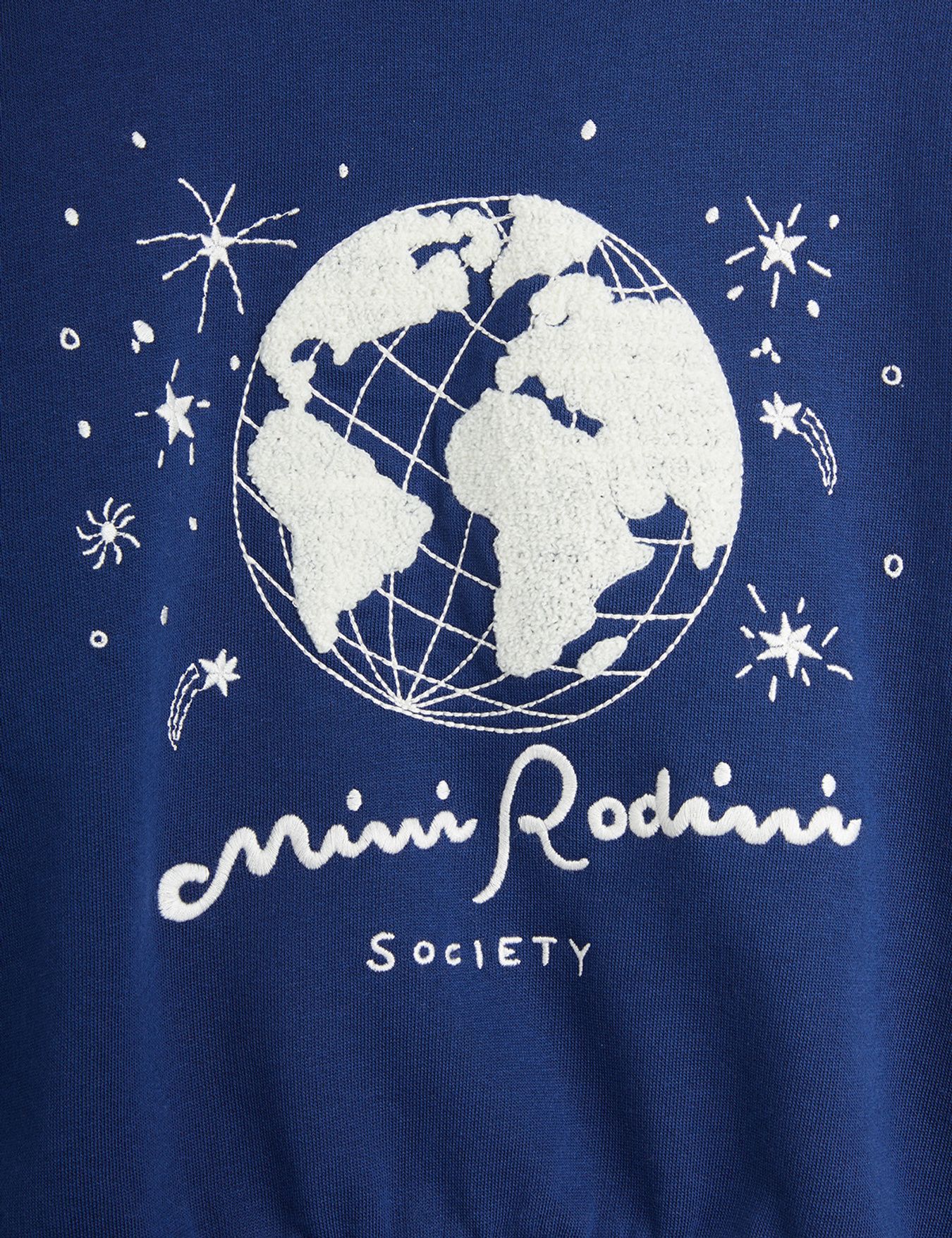 Mini Rodini Society Embroidered Sweatshirt