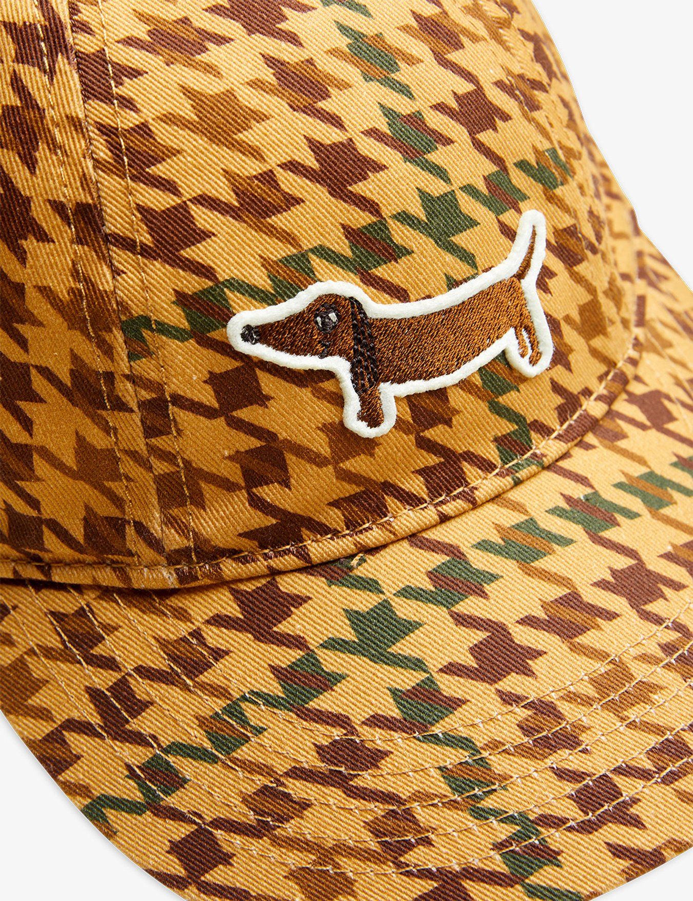 Mini Rodini Dog Embroidered Baseball Cap