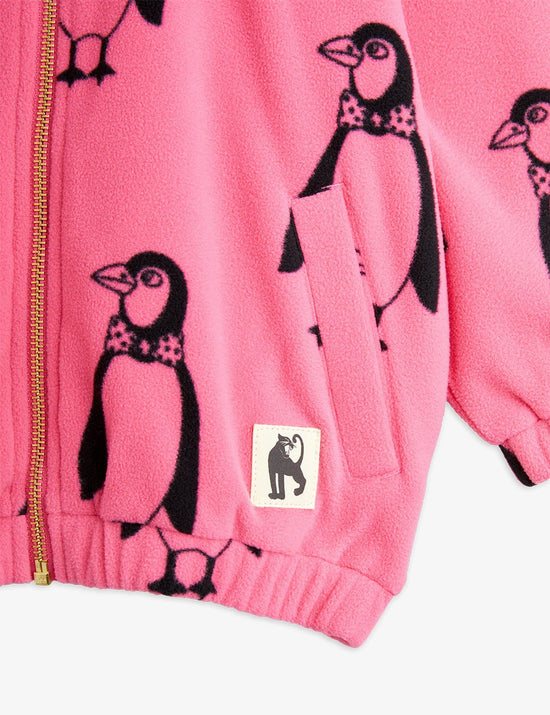 Mini Rodini Penguin Fleece Jacket