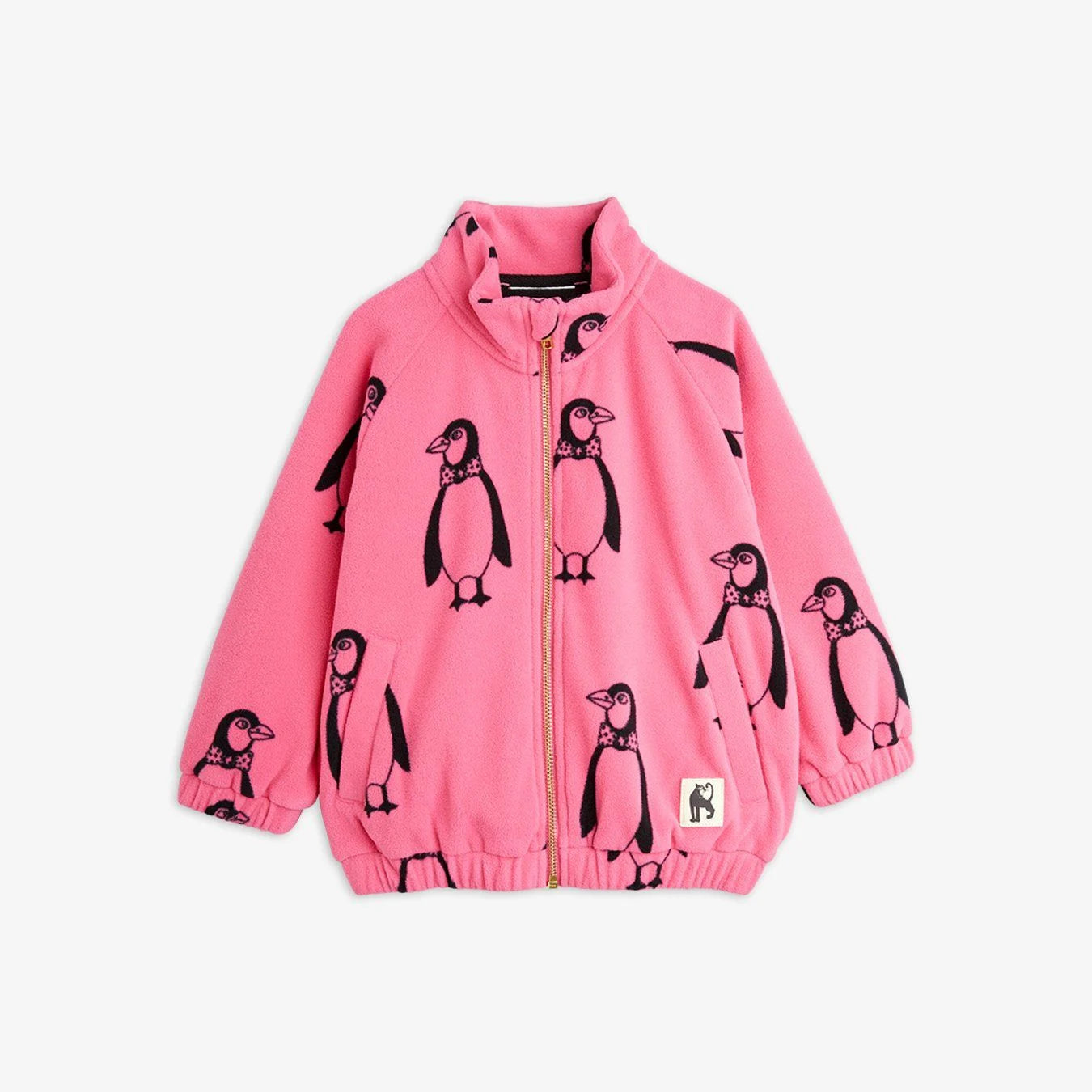 Mini Rodini Penguin Fleece Jacket