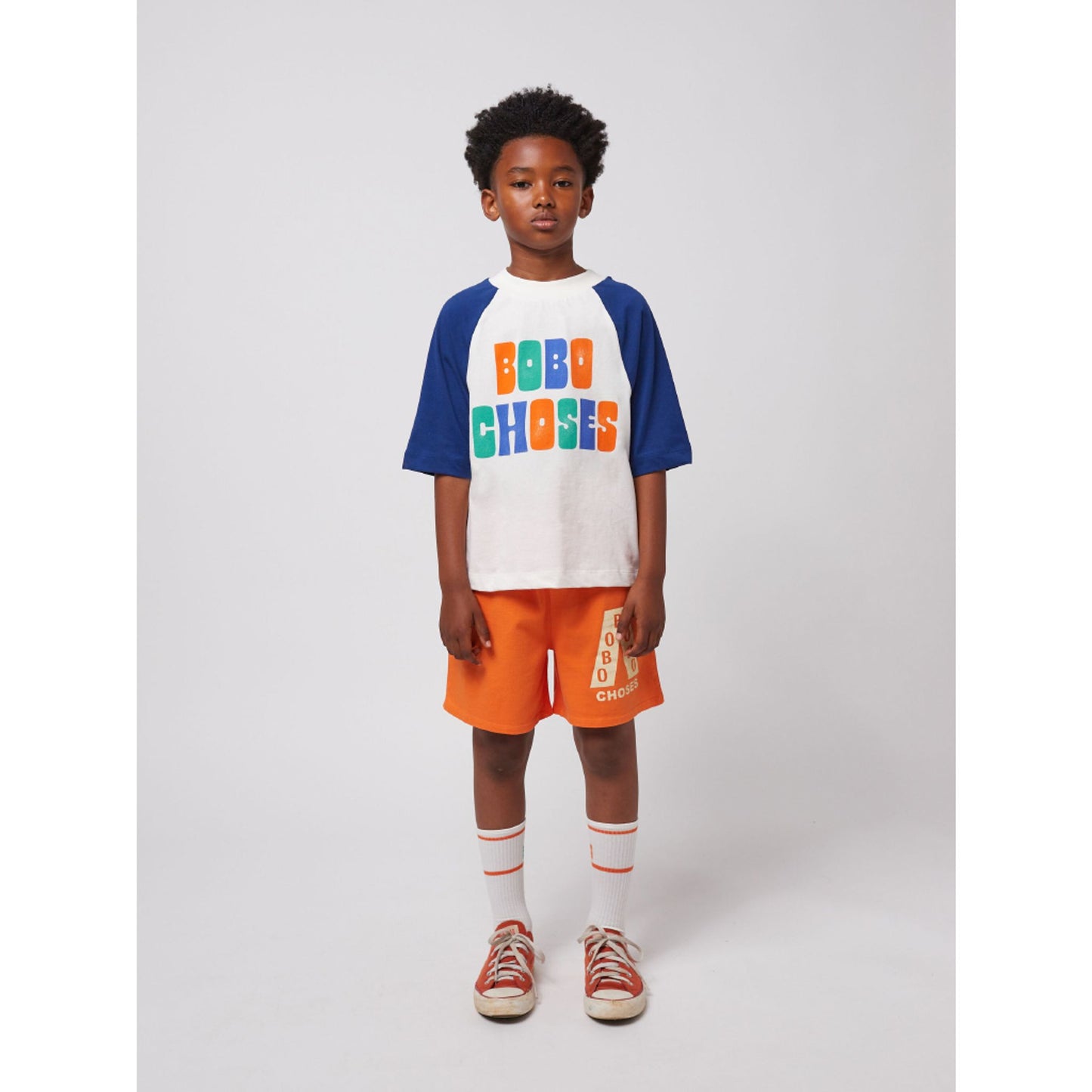 Bobo Choses Multicolor Ranglan T-Shirt