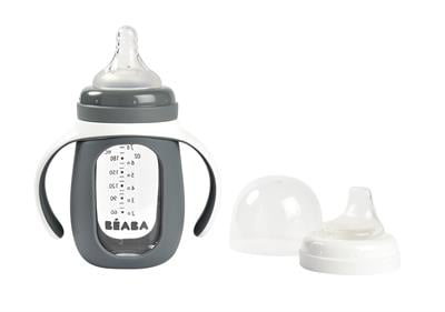 Beaba 210 ml Cam Biberon - Mineral Grey