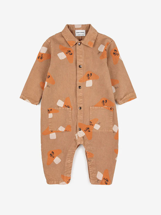 Bobo Choses Baby Mr. Mushroom All Over Woven Overal