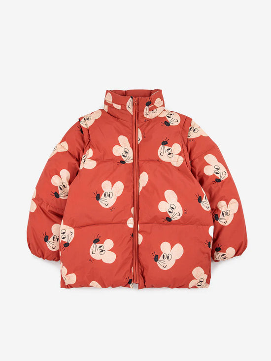 Bobo Choses Mouse All Over Padded Anorak