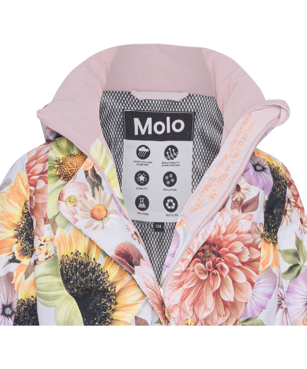 Molo Pearson Snow Jacket ( Flowers)