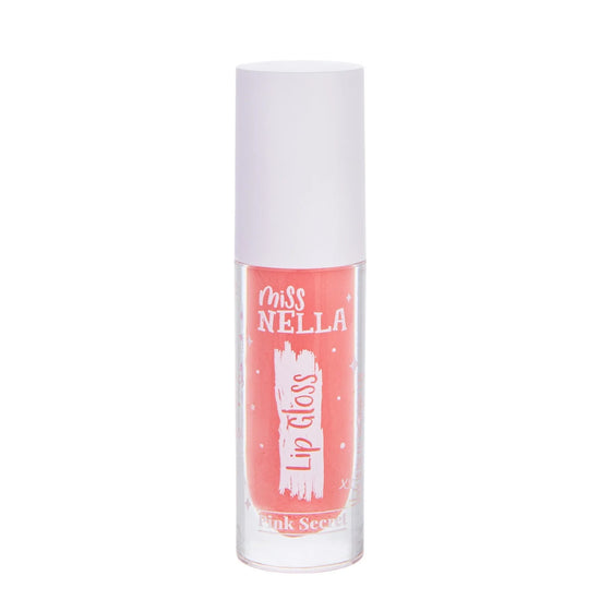 Miss Nella Pink Secret Lip Gloss: Natural Kids' Shine