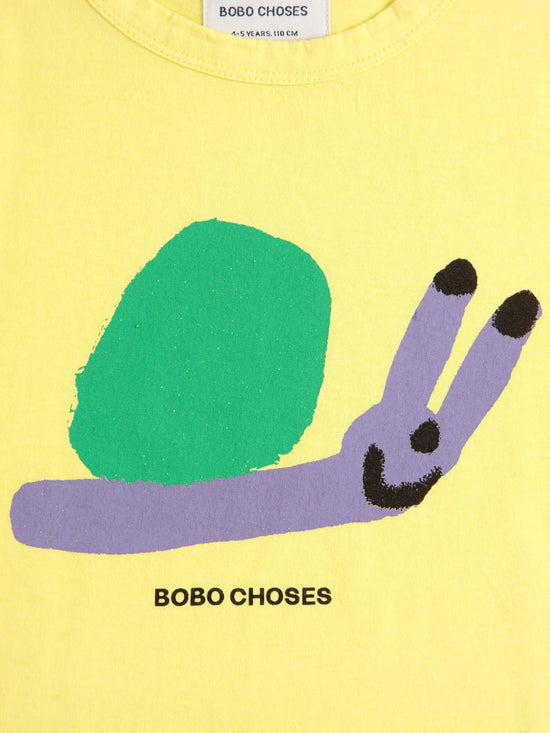 Bobo Choses Funny Snail T-Shirt