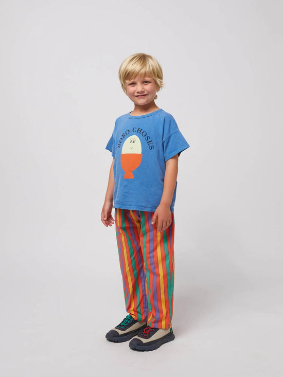 Bobo Choses Multicolor Stripes Woven Pants