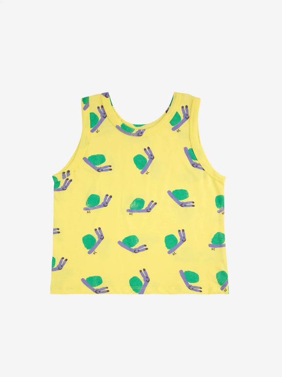 Bobo Choses Funny Snail All Over Tank Top