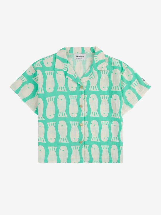 Bobo ChosesLucky Fish All Over Woven Shirt