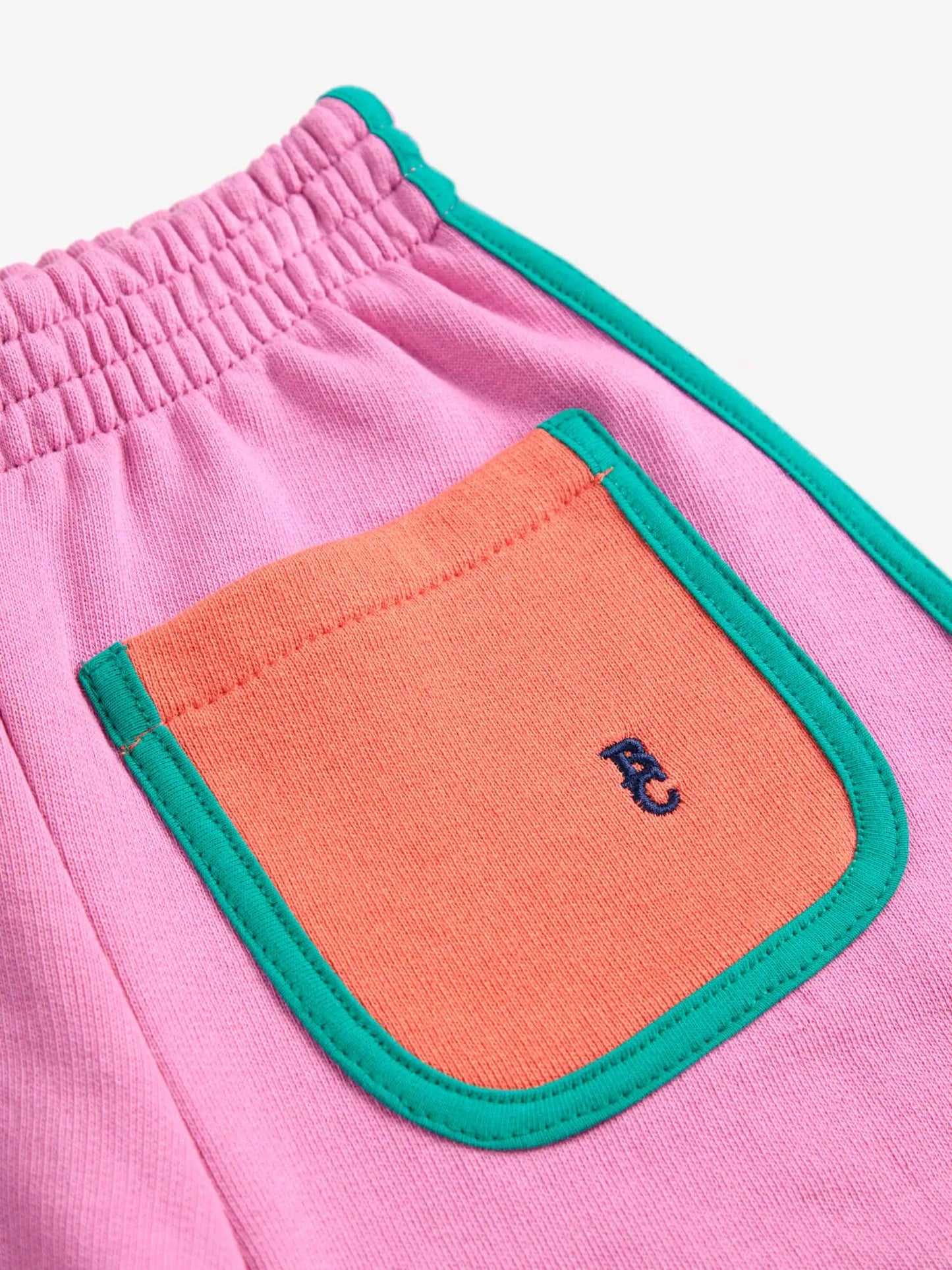 Bobo Choses Pink Color Block Shorts