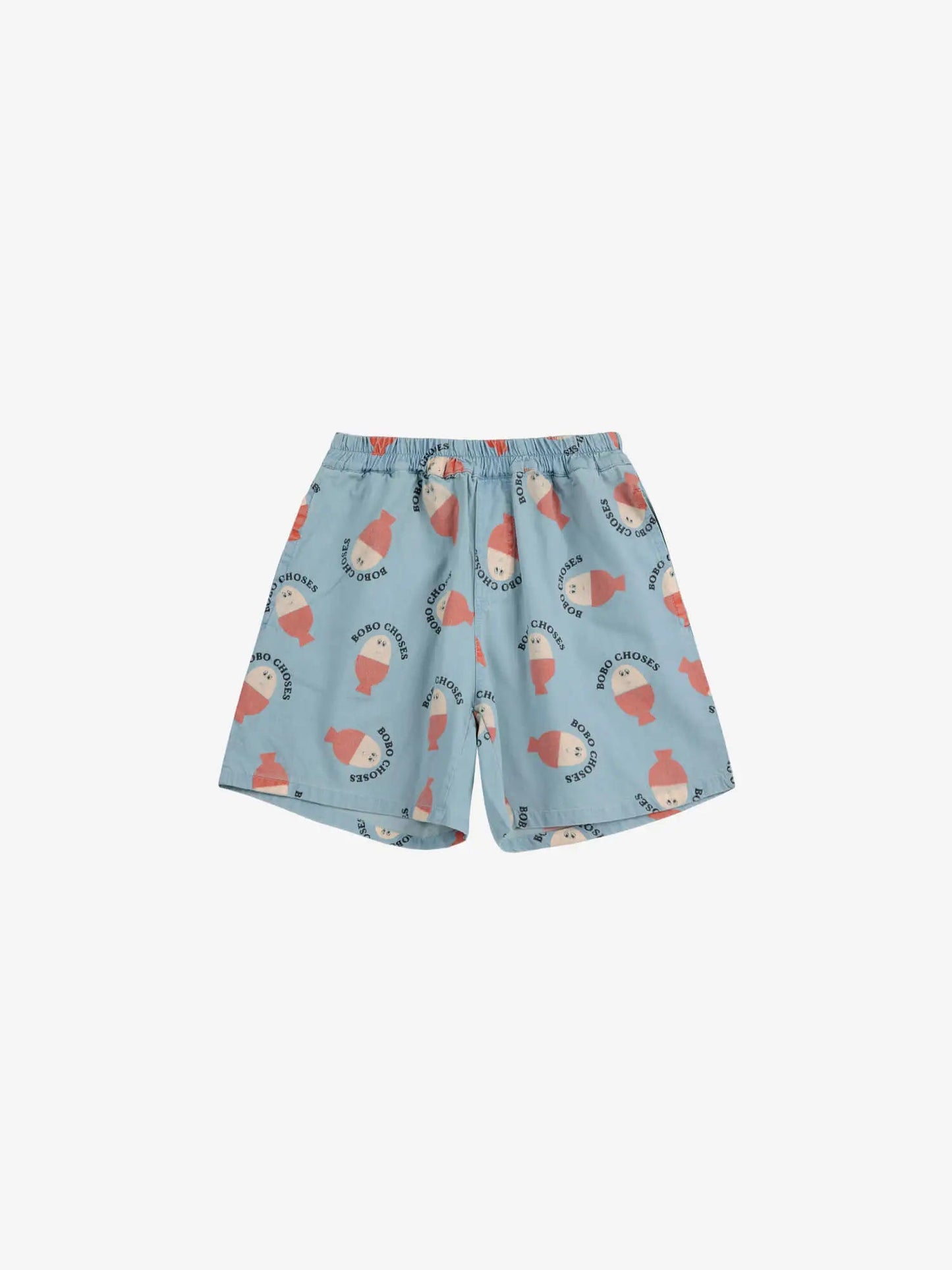 Bobo Choses Morning Egg All Over Woven Bermuda Shorts