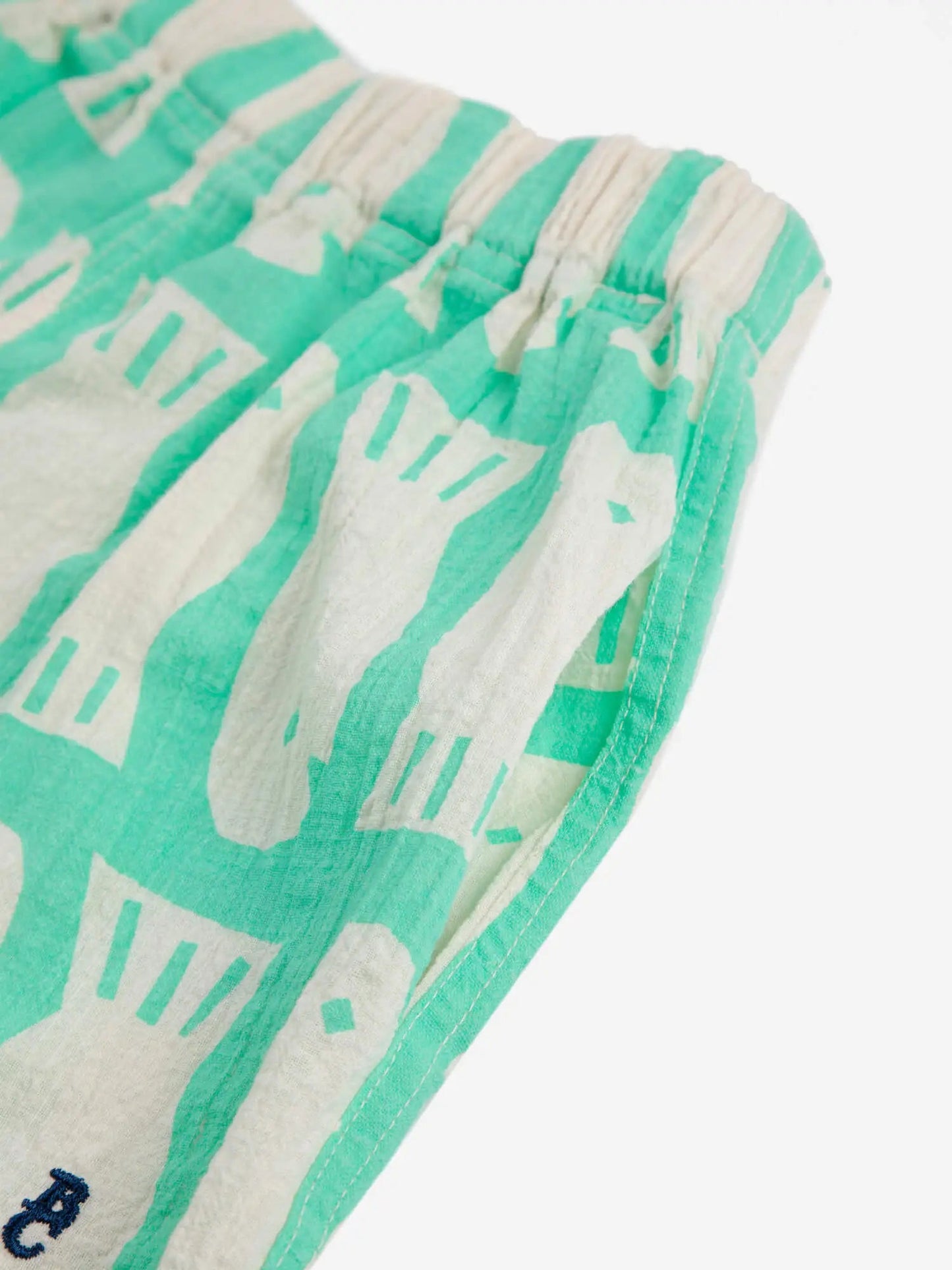 Bobo Choses Lucky Fish All Over Woven Shorts