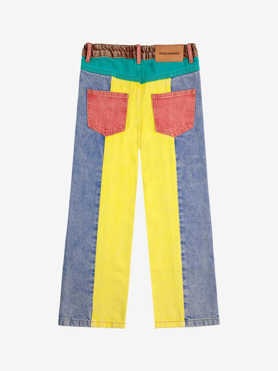 Bobo Choses Color Block Denim Pants