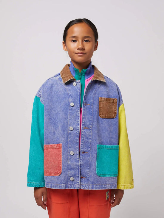 Bobo Choses Color Block Denim Jacket