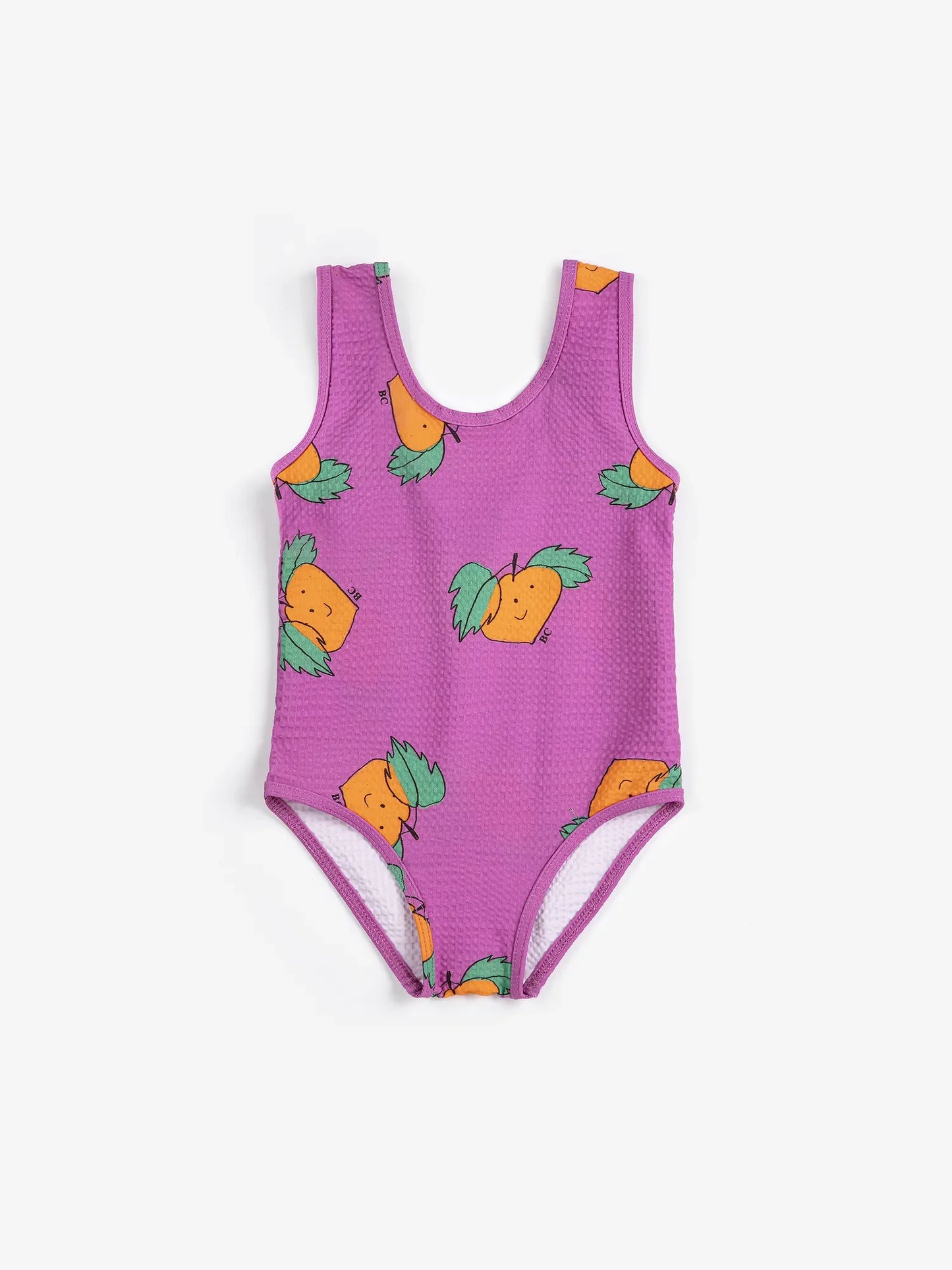 Bobo Choses Tangerine All Over Swimsuit