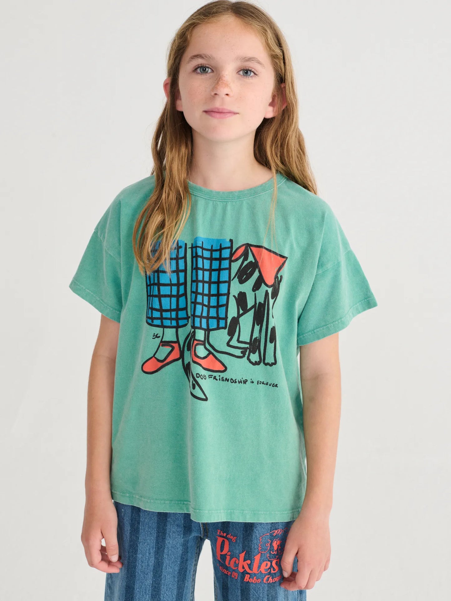 Bobo Choses Dog Firendship T-shirt