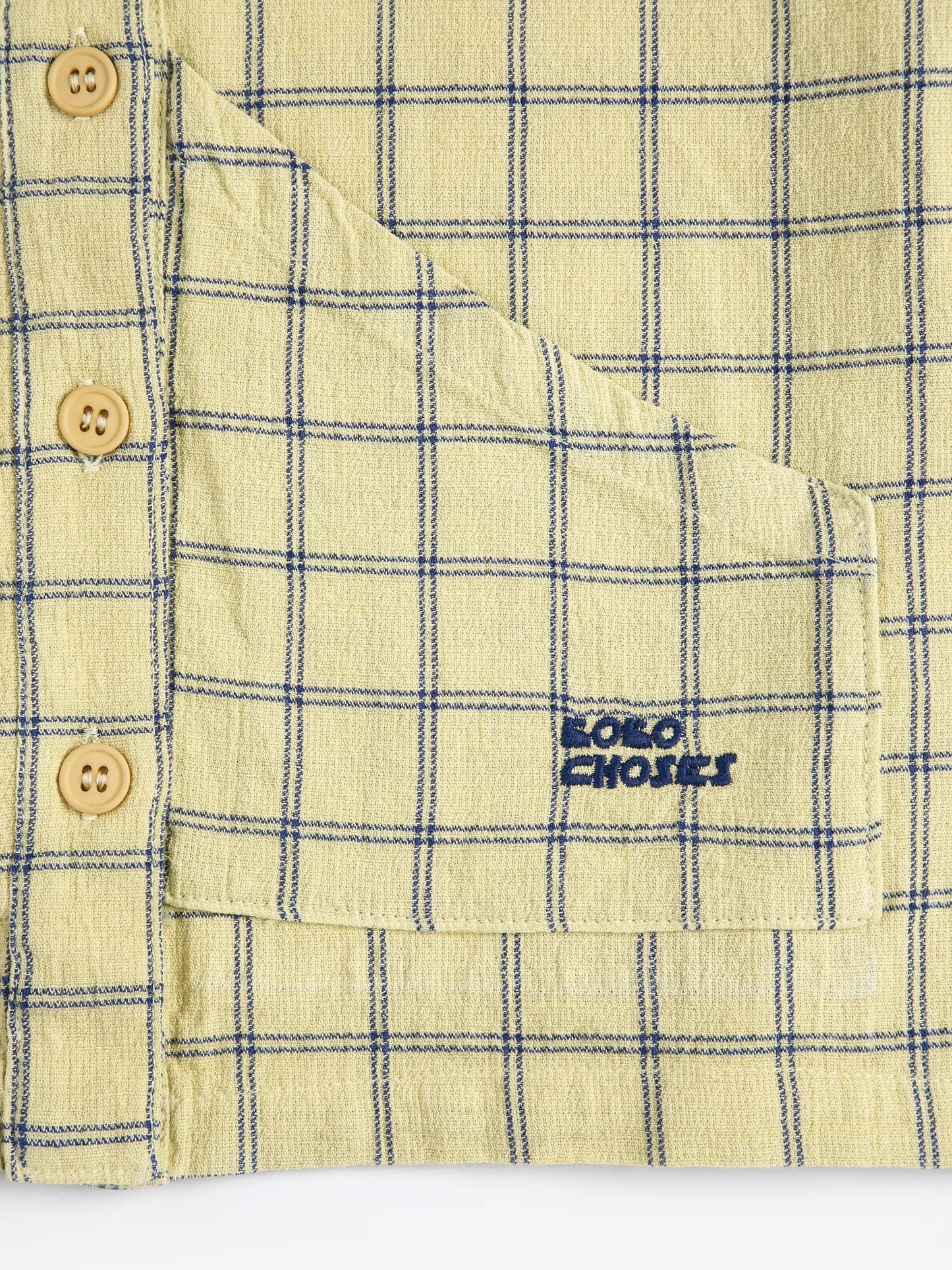 Bobo Choses Modern Spicy Window Pane Shirt