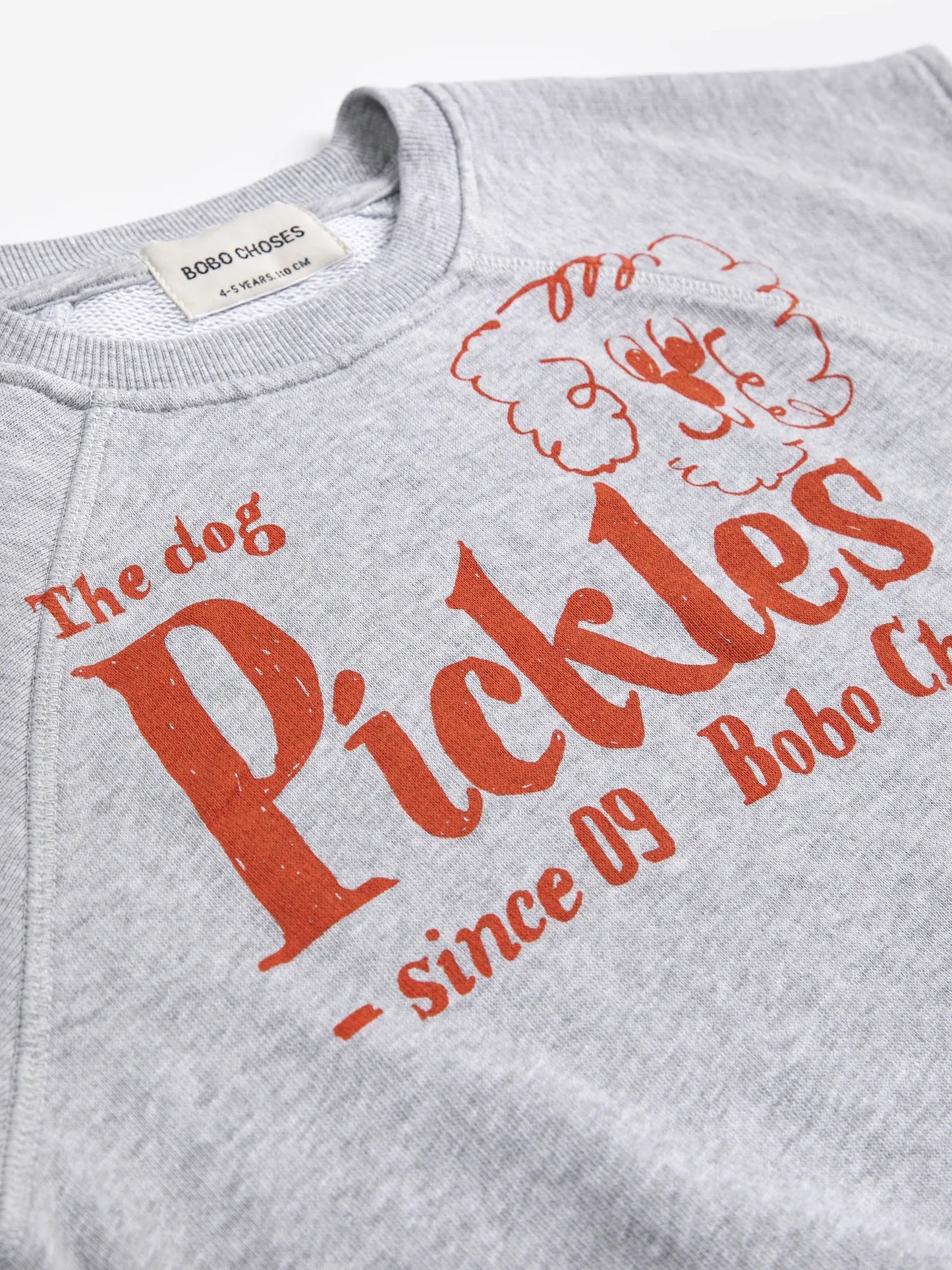 Bobo Choses Friends Pickles The Dog Sleeveless Sweatshirt