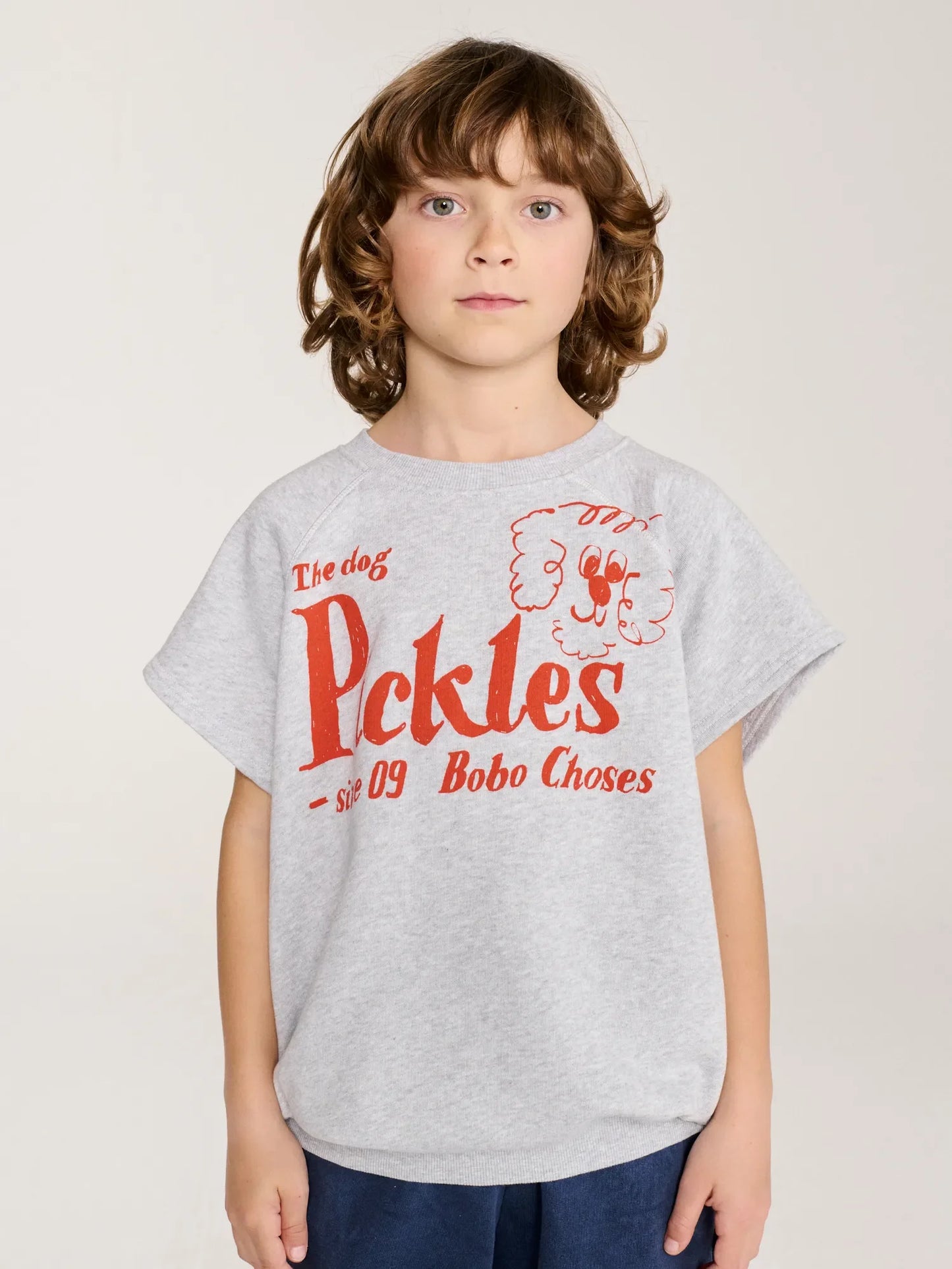 Bobo Choses Friends Pickles The Dog Sleeveless Sweatshirt