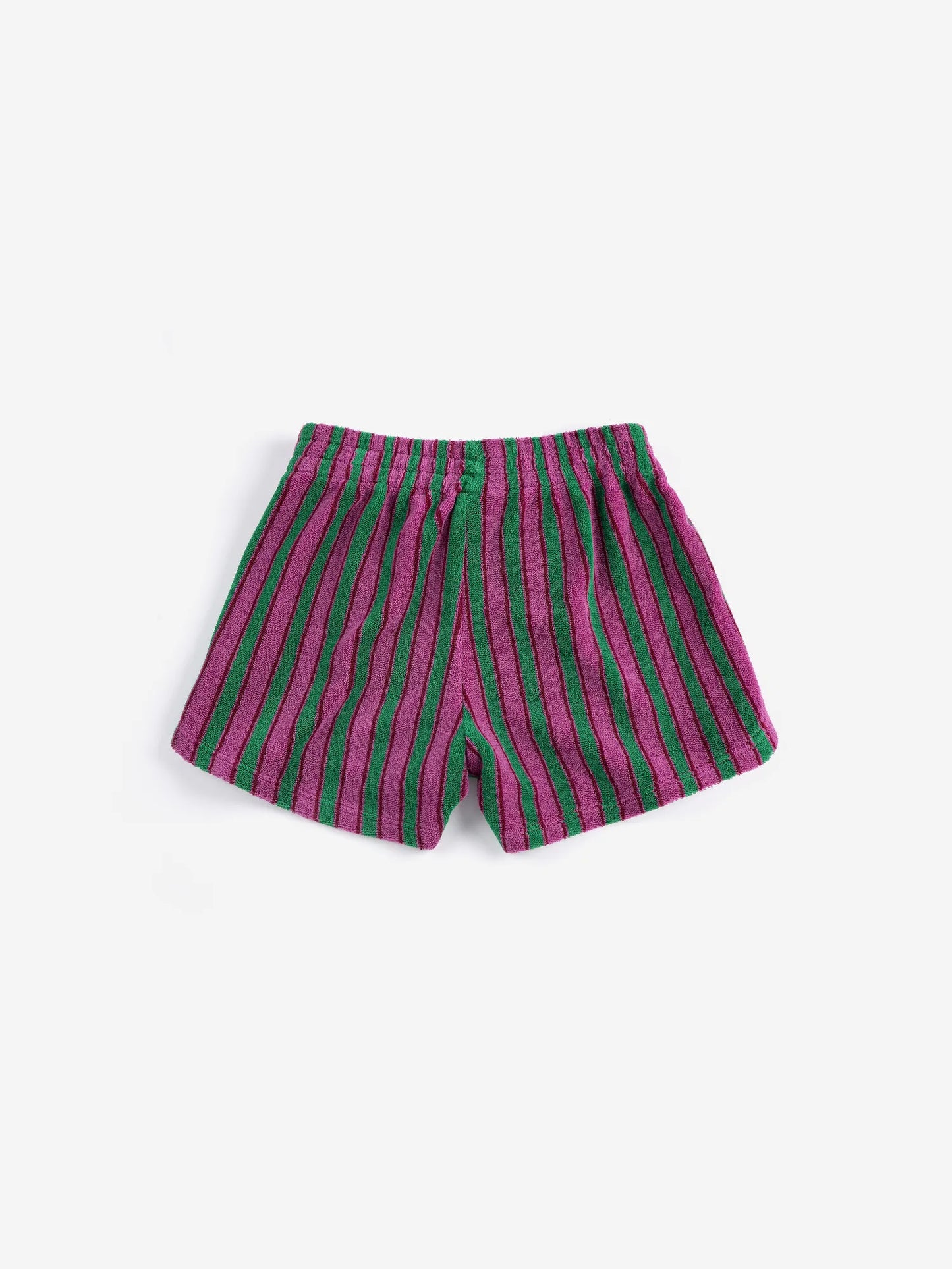 Bobo Choses Striped Terry Cloth Shorts