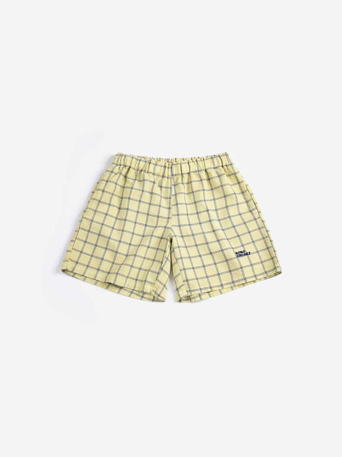 Bobo Choses Modern Spicy Window Pane Bermuda Shorts