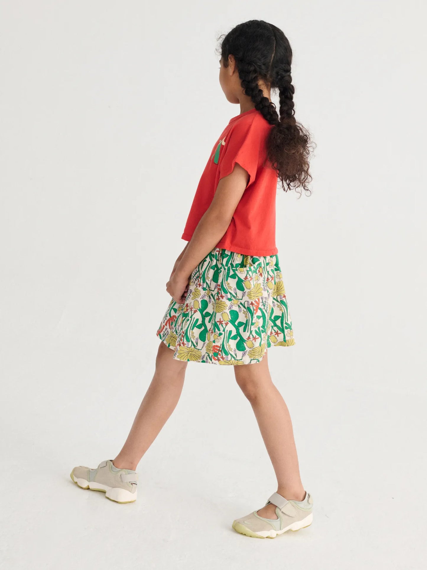 Bobo Choses Color Herbalist All Over Woven Skirt
