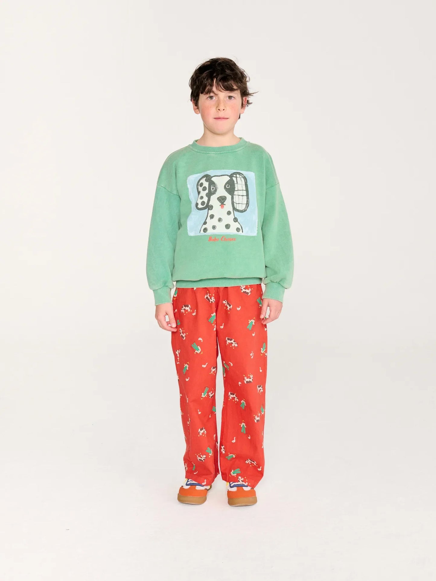 Bobo Choses Farm Adventure All Over Woven Pants