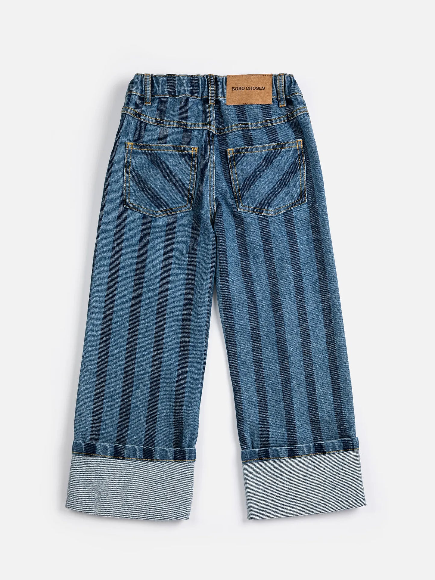 Bobo ChosesPickles The Dog Striped Denim Pants