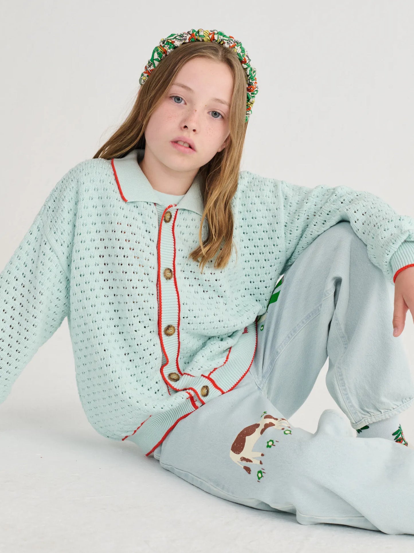 Bobo Choses Openwork Cardigan