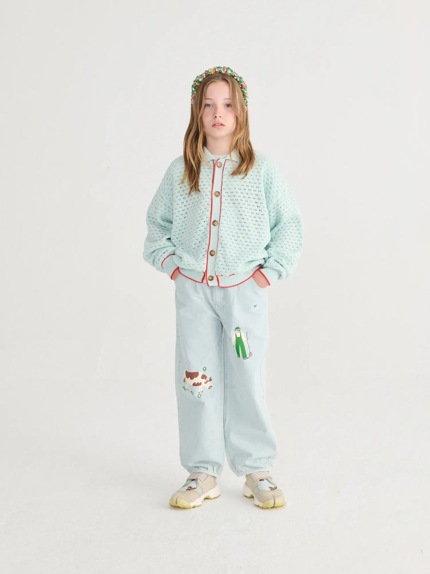 Bobo Choses Openwork Cardigan