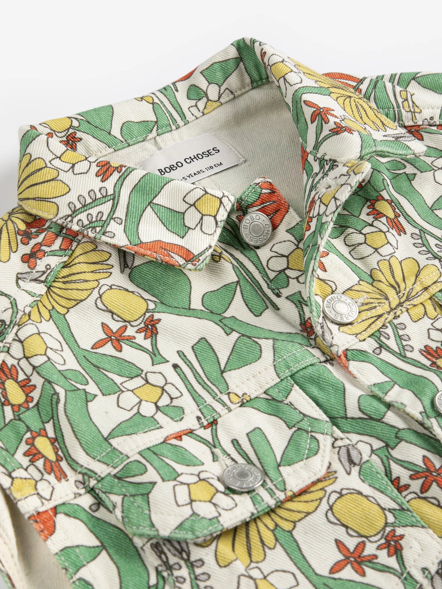 Bobo Choses Color Herbalist All Over Twill Vest