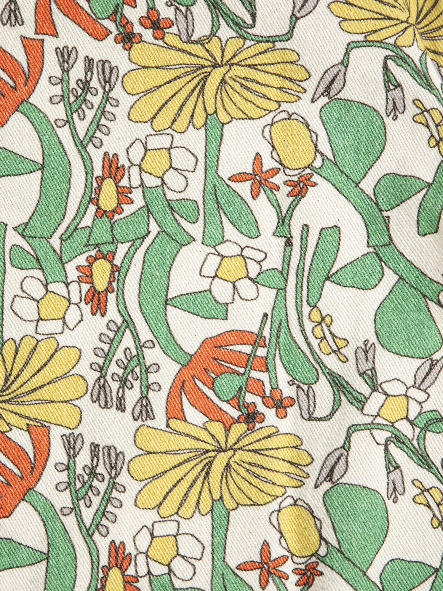 Bobo Choses Color Herbalist All Over Twill Vest