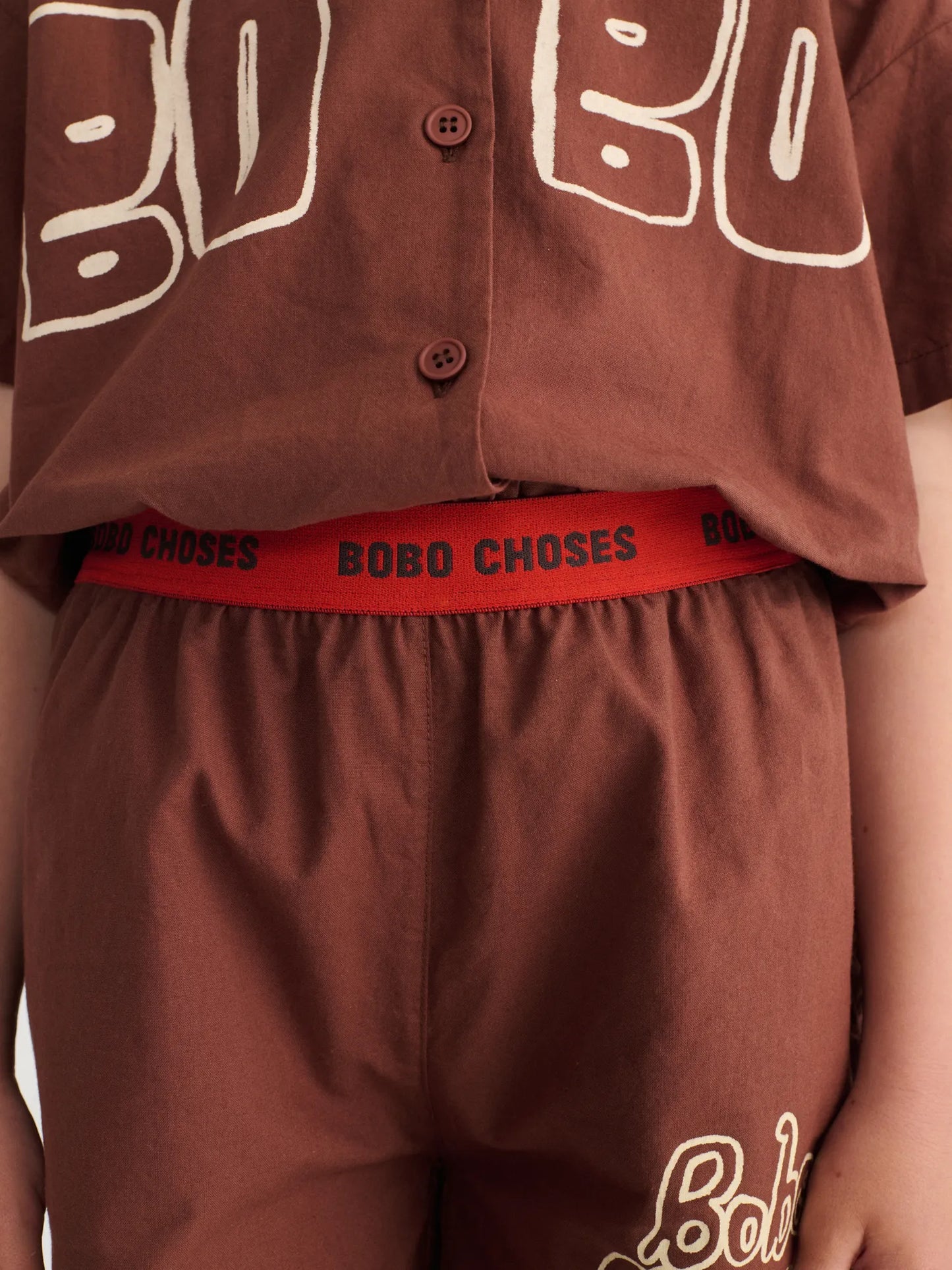 Bobo Choses Pickles By Hand Woven Bermuda Shorts