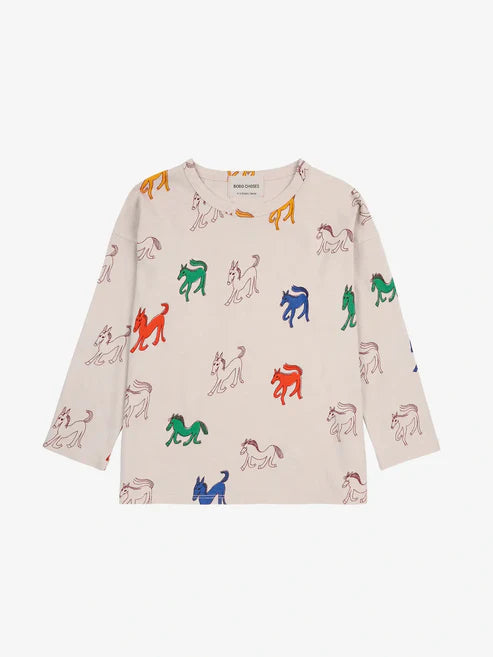 Bobo Choses Wonder Horse all over T-shirt