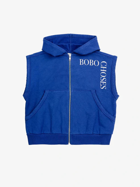 Bobo Choses Bobo Choses Sleeveles Zipped Hoodie