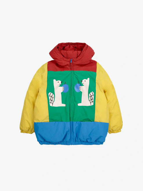 Bobo Choses Hungry Squirrel Color Block Anorak