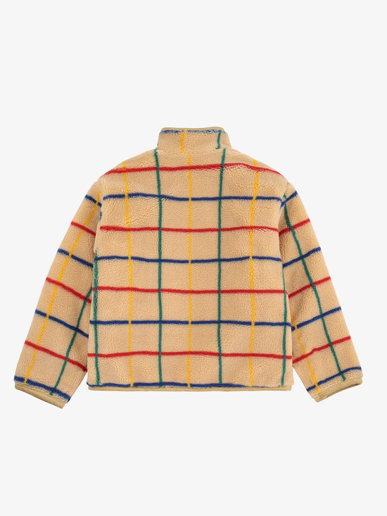 Bobo Choses Color Stripes Sheepskin Jacket