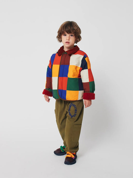 Bobo Choses Tiles Reversible Sheepskin Jacket