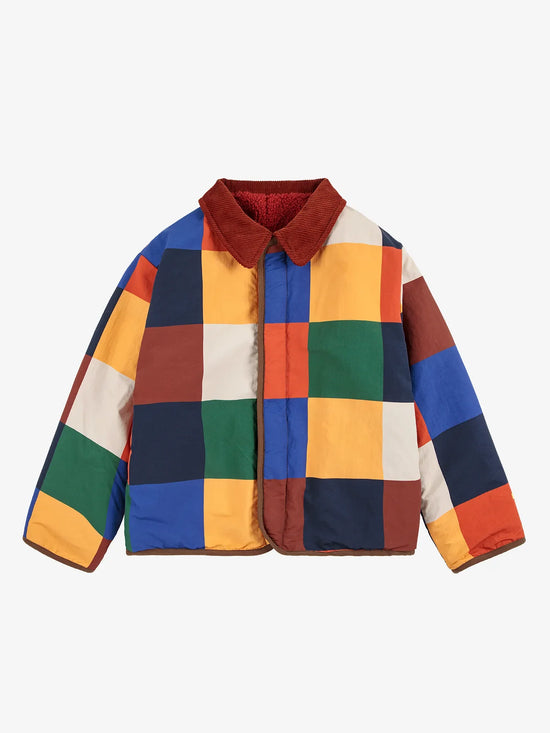 Bobo Choses Tiles Reversible Sheepskin Jacket